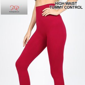 6 PACK!!   SEAMLESS CLASSIC CAPRI LEGGING 80-2